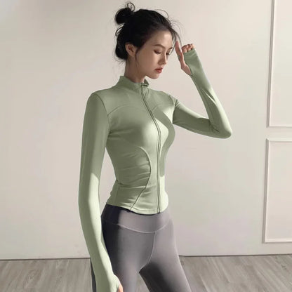 Women's Zip Up Fitness Jacket