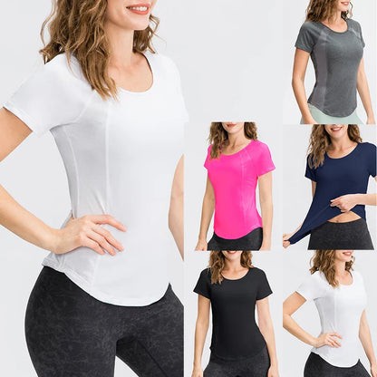 Quick Dry Performance Yoga T Shirt