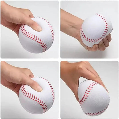 Safe Elastic PU Foam Baseballs Indoor & Outdoor Training