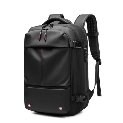 Large Capacity Travel Backpack with Compression Straps