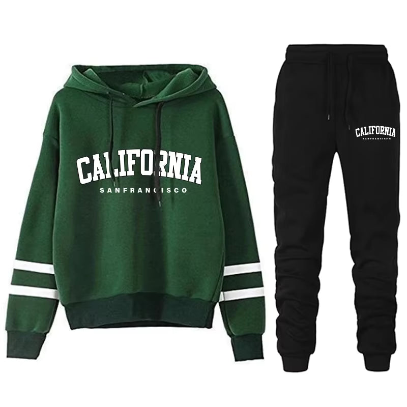 Women's Autumn Hoodie Set
