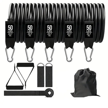 Resistance Band Set for Yoga, Pilates, & Fitness