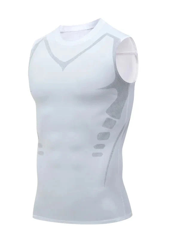 Men’s Breathable Ice Silk Shapewear Vest