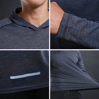 Men's Performance Hoodie for Gym & Running