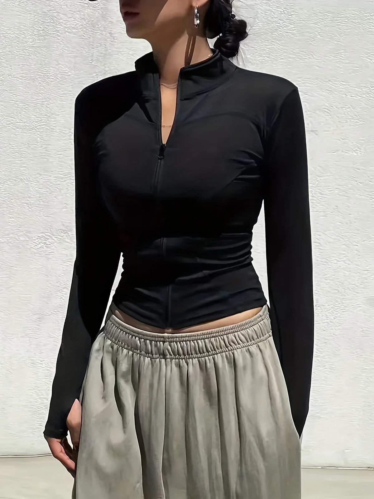 Women’s Fall Pilates Jacket Quick-Dry Gym & Running Gear