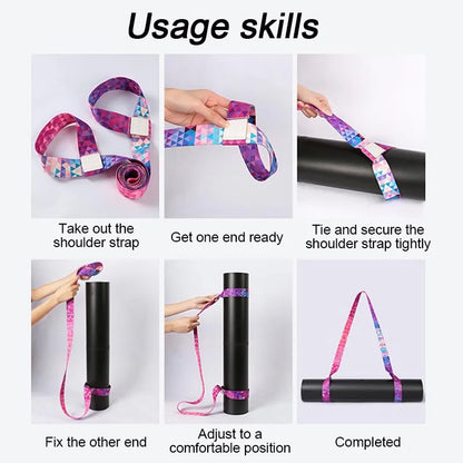 Elastic Stretching Strap for Yoga, Pilates & Ballet