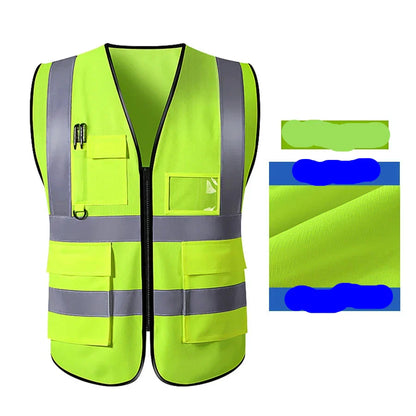 High Visibility Safety Vest for Traffic and Nighttime Safety