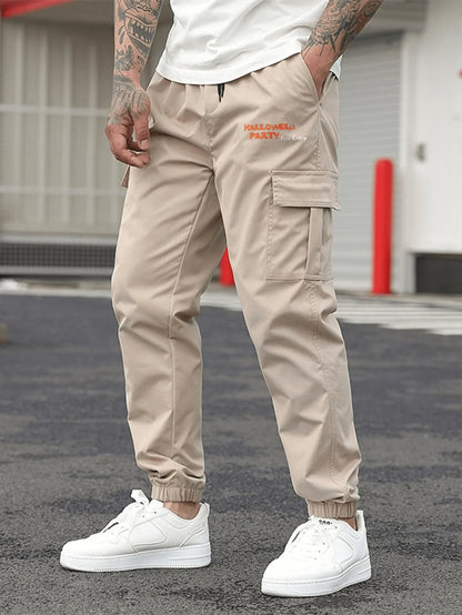 Casual Lightweight Cargo Pants Multi-Pocket Outdoor Fit