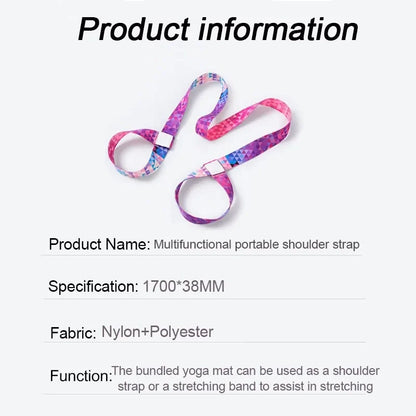 Elastic Stretching Strap for Yoga, Pilates & Ballet