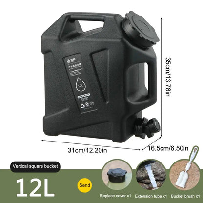 Portable Water Canister with Faucet