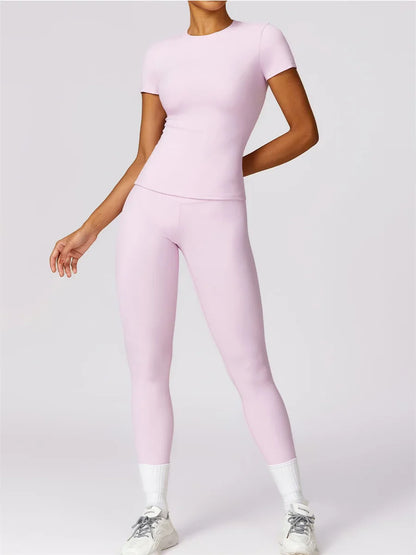 Sporty Two Piece Workout Set