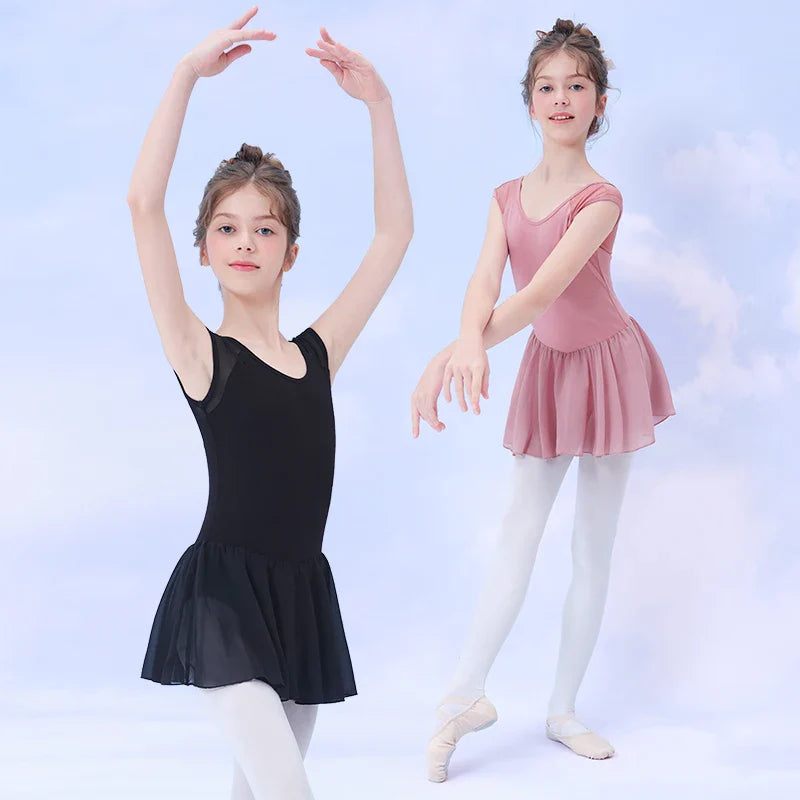 Perfect for Twirling: Ballet Dress with Chiffon Skirt