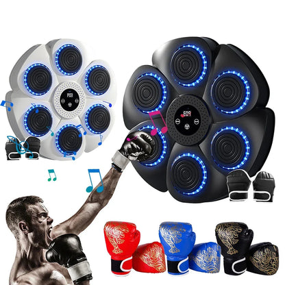 Improve Your Reflexes  Music Boxing Target with Gloves