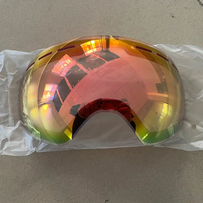 Clear Vision on the Slopes  Double Layer Ski Goggles