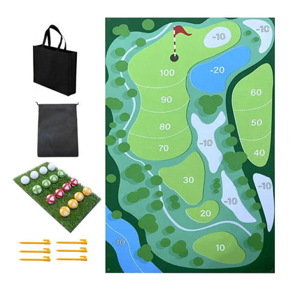 Perfect Your Swing  Golf Practice Mat Set for All Skill Levels