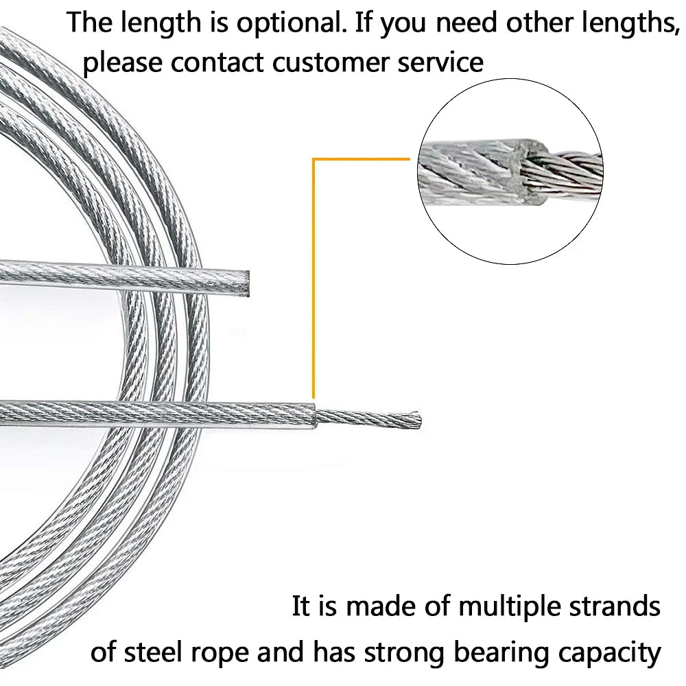 Stainless Steel Wire Rope Kit Guardrail & Camping Line