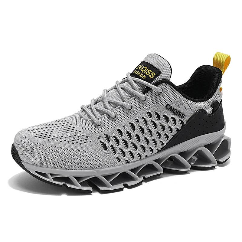 Shock-Absorbing Height Growth Running Shoes for Men