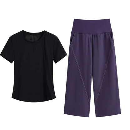 Women’s Loose-Fit 2-Piece Yoga & Sport Set