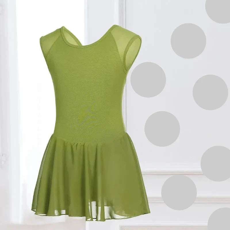 Perfect for Twirling: Ballet Dress with Chiffon Skirt