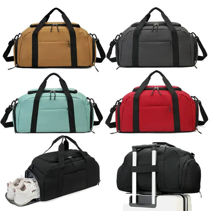 Gym Duffel with Wet/Dry Compartment
