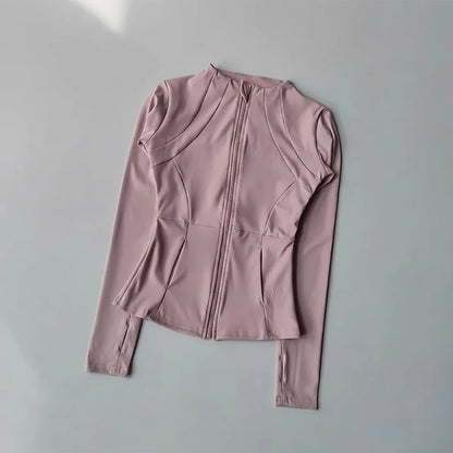 Women's Slim-Fit Yoga Quick-Dry Running Jacket