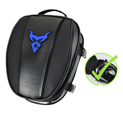 Conquer Any Ride Multifunction Motorcycle Rear Seat Bag with High Capacity