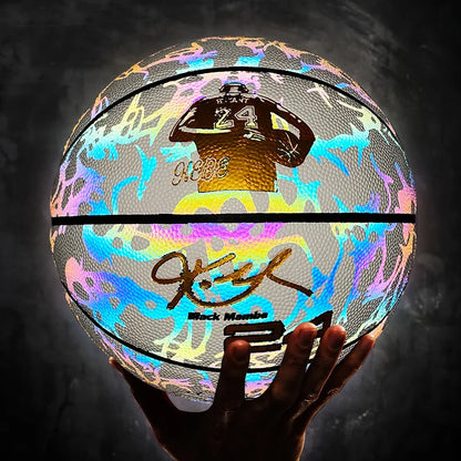 Glow in the Dark Training Basketball for All Skill Levels