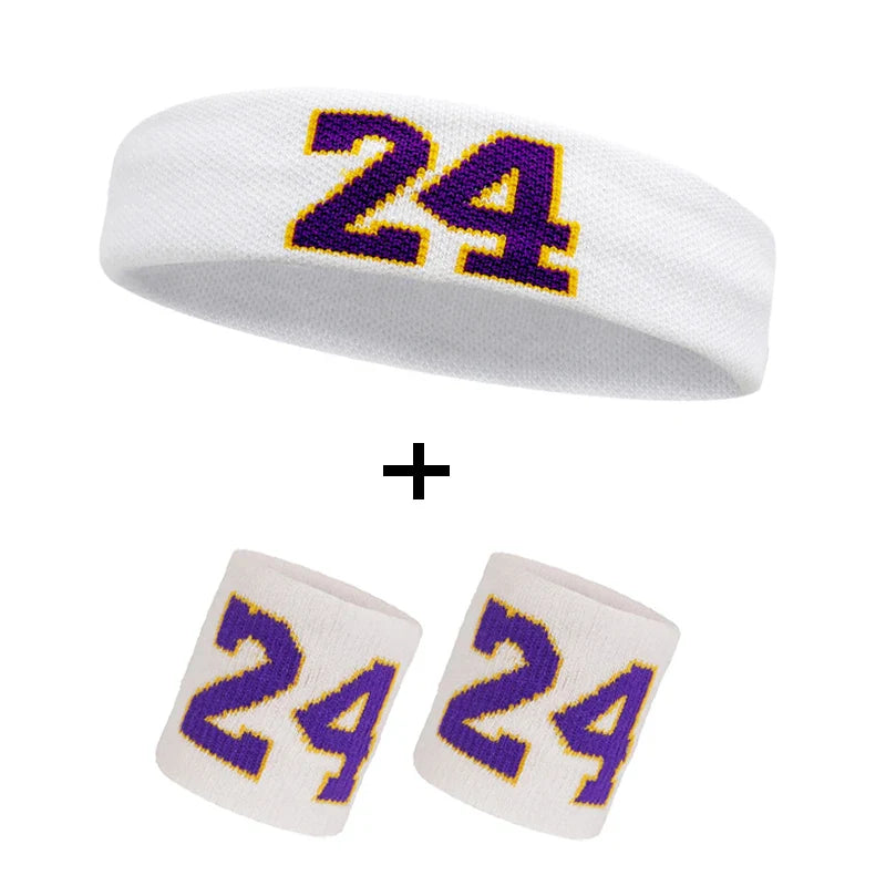 Cotton Sports Headband with Wrist Guard