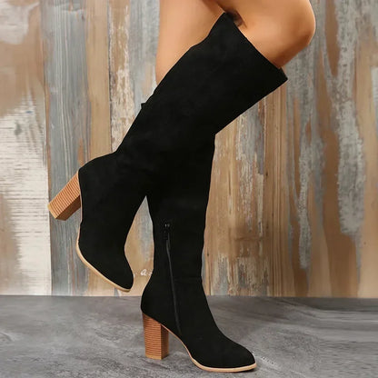 Cozy and Chic: Winter Western Knee High Boots