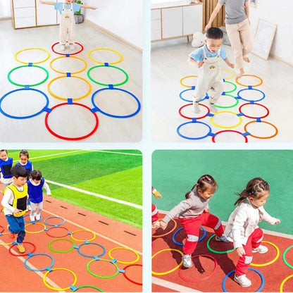 Active Playtime Lattice Jump Ring Set