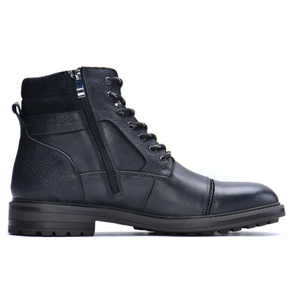 Men's Genuine Leather British Ankle Boots - Business Casual