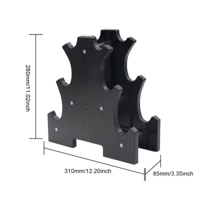 Practical Fitness Equipment Storage 6 Slot Dumbbell Rack