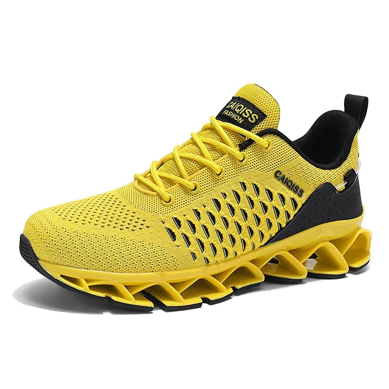 Shock-Absorbing Height Growth Running Shoes for Men