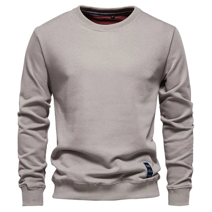 Men's Cotton Blend Crewneck Sweatshirt  Casual and Comfortable