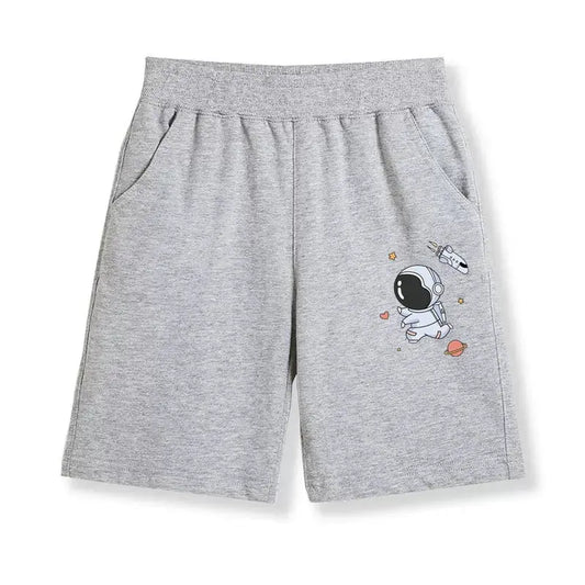 Boys' Athletic Shorts Astronaut Design