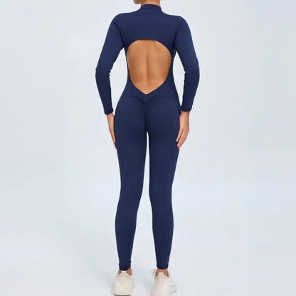 Long Sleeve Bodycon Fitness Outfit