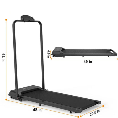 Portable Treadmill with Handlebar Home Fitness Made Easy