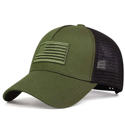 American Flag Baseball Cap