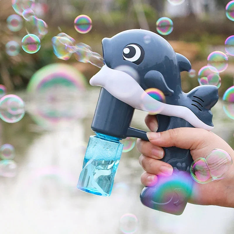Colorful Bubble Magic  Electric Soap Dispenser for Outdoor Play