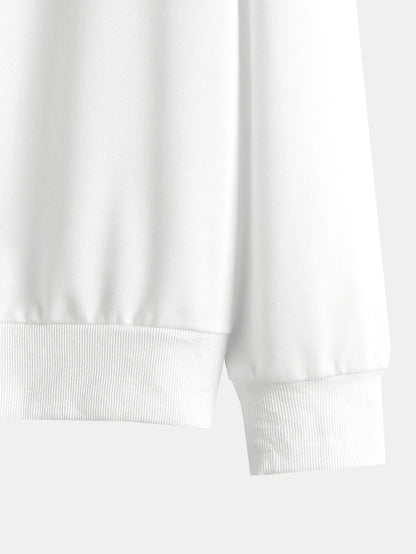 Printed Hoodie Sweatshirt Set