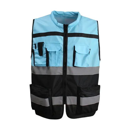 Reflective Construction Vest Improved Visibility, Enhanced Safety