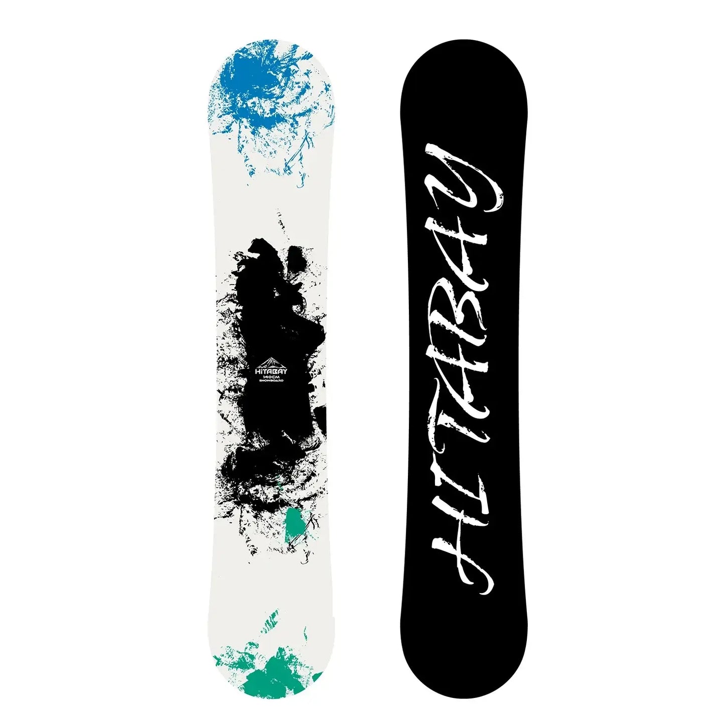 Snowboard with Aluminum Skis & Bindings