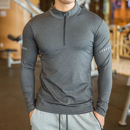 Men's Breathable Running Shirt