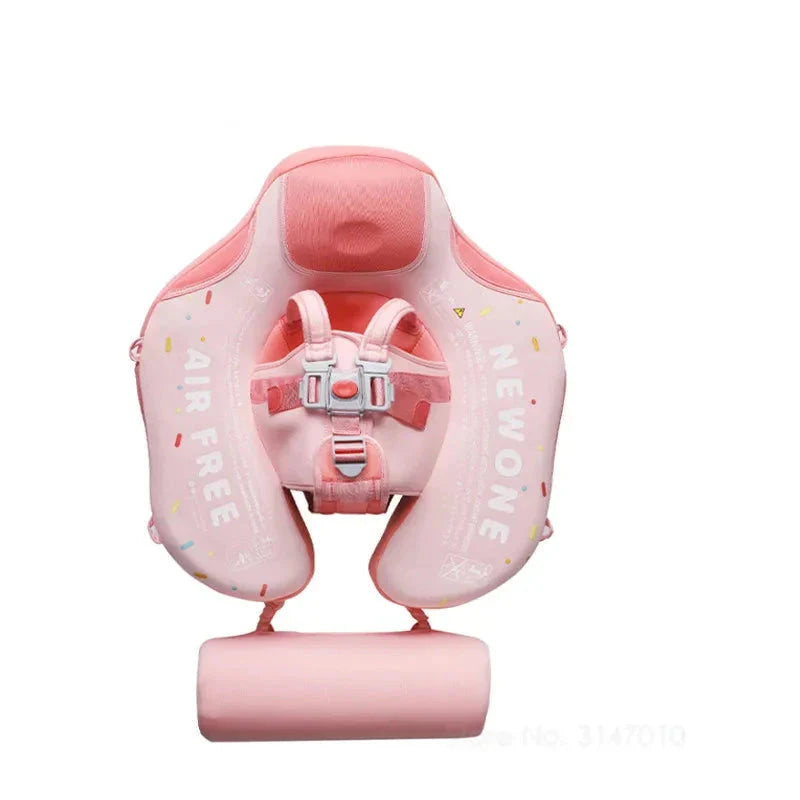Durable and Safe Non-Inflatable Leather Baby Float