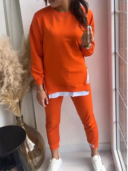 Effortless Chic  Women's 2 Piece Hoodie Set