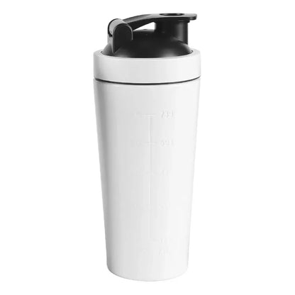 Stainless Steel Sports Shaker Bottle, Leakproof & Durable