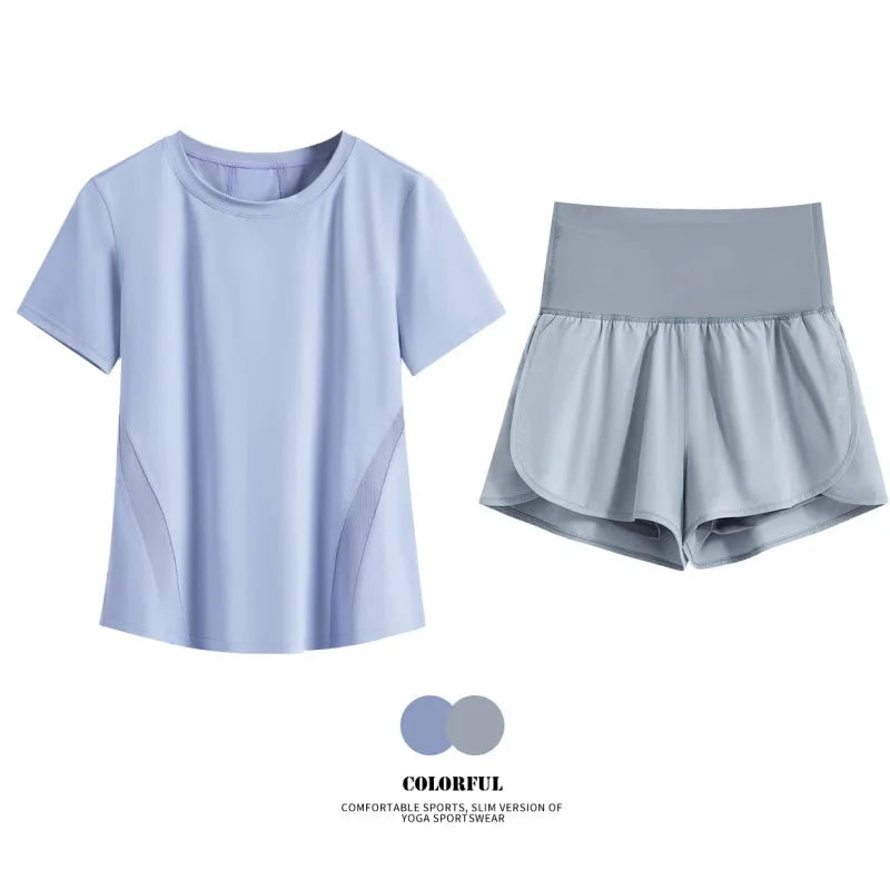 Women’s 2-Piece Breathable Summer Sports Set