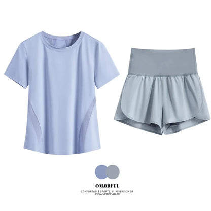 Women’s 2-Piece Breathable Summer Sports Set