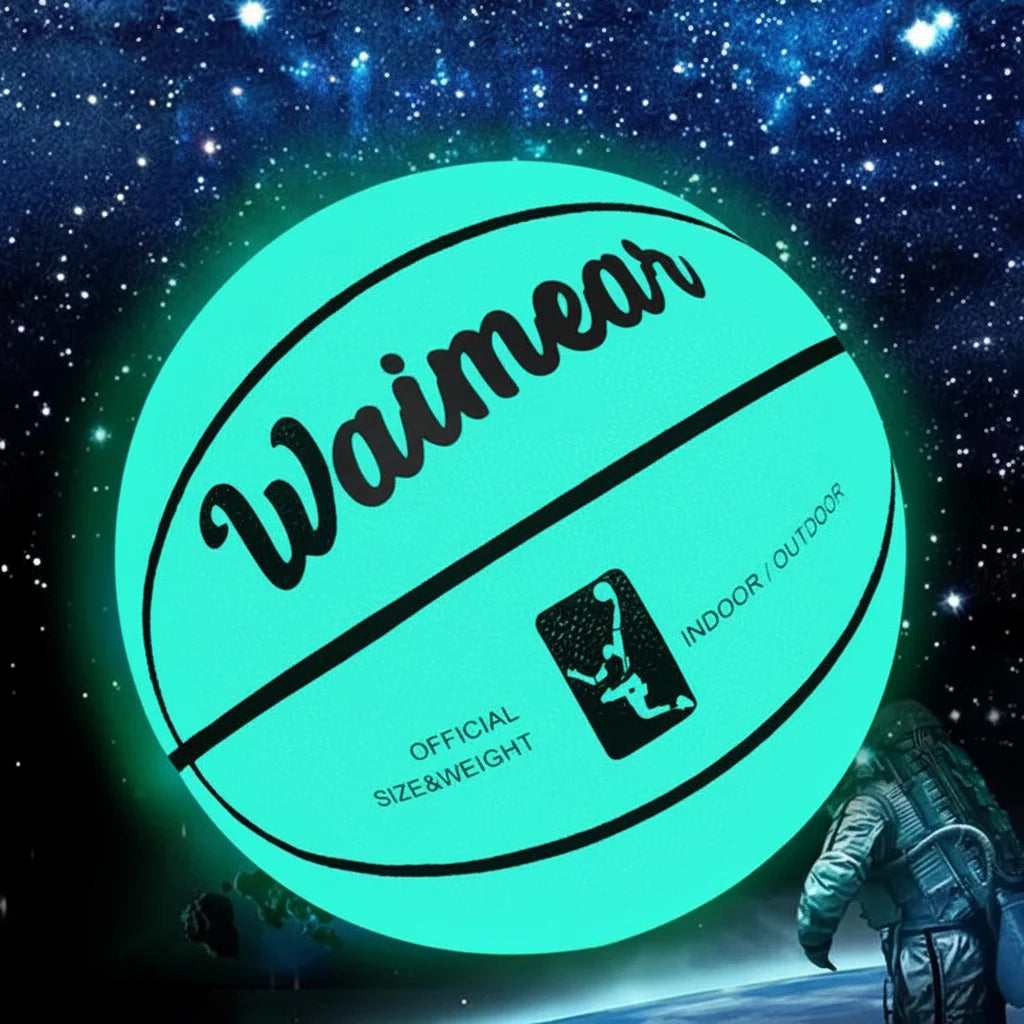 Luminous Children’s Basketball Reflective Leather Gift