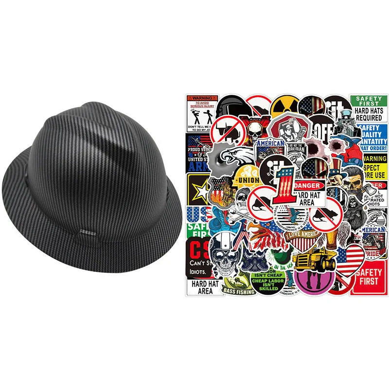 Superior Protection Carbon Fiber Safety Helmet